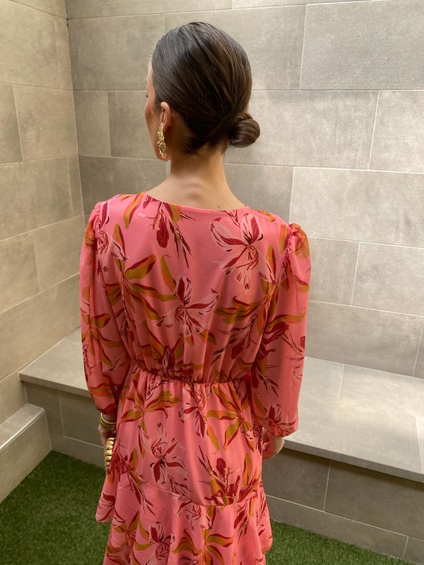 Robe rose Bazán