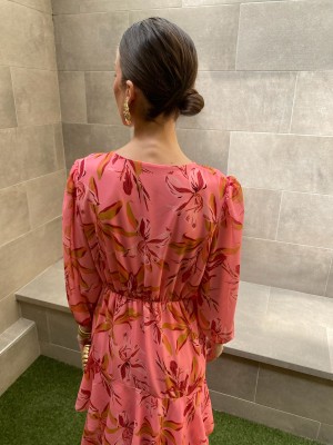 Abito rosa Bazán