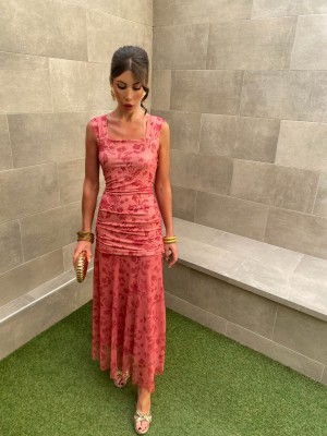 Ariadna Rosa Dress