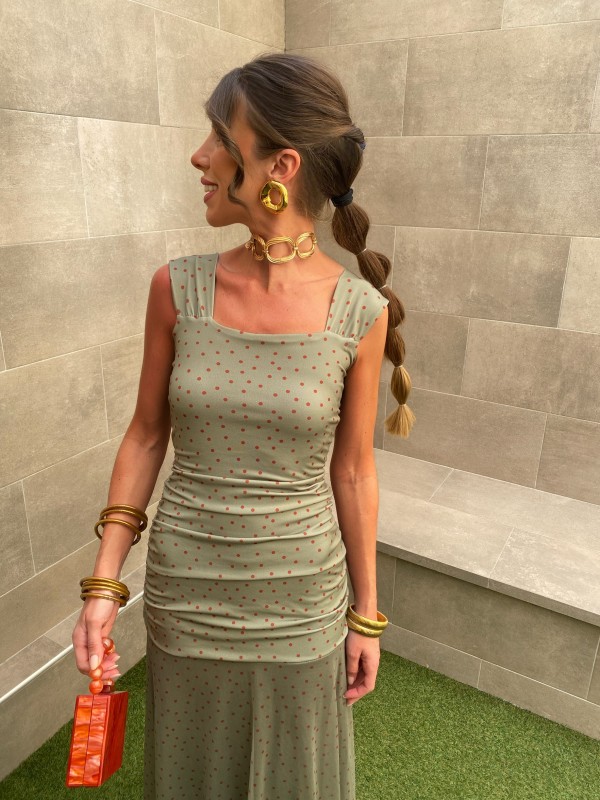 Robe verte Águeda