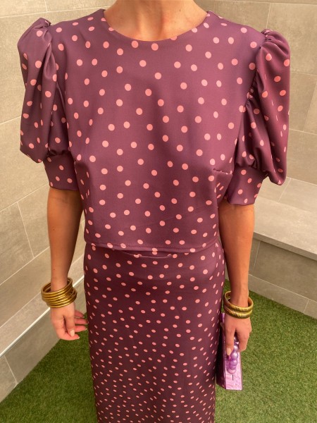 Conjunto Isbilia Berenjena