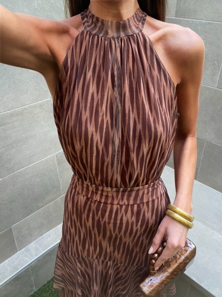 Conjunto Makandé Marrón