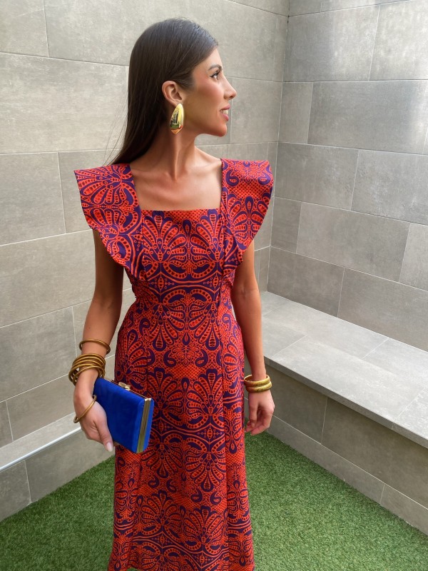 Mogger Blue/Red Dress