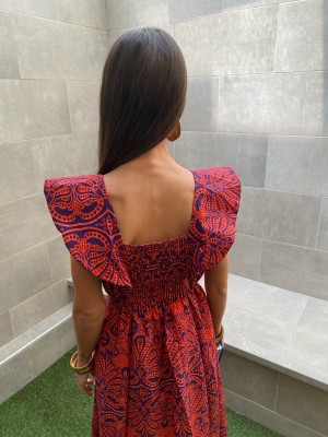 Mogger Blue/Red Dress