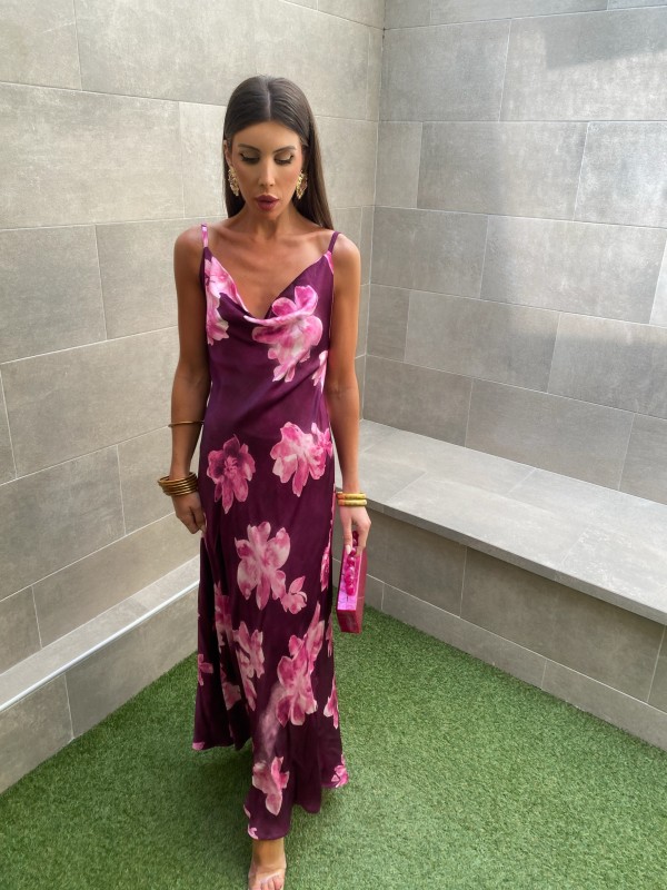 Elisa Buganvilla Dress