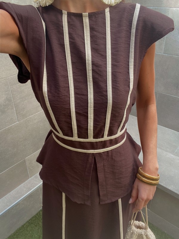 Conjunto Nápoles Marrón