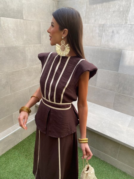 Ensemble marron de Naples 2