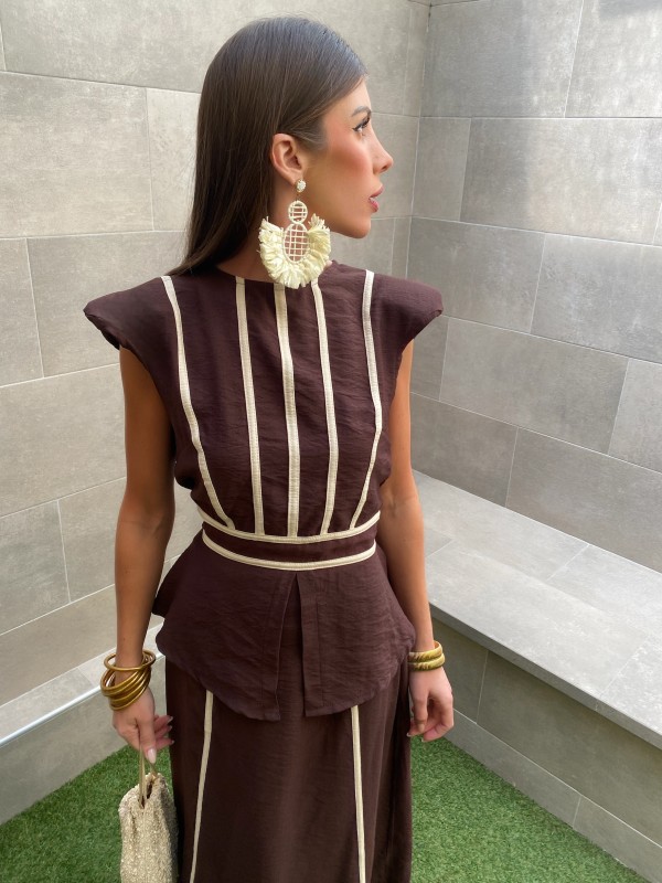 Conjunto Nápoles Marrón