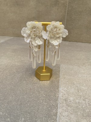 Boucles d'oreilles cascade Maxi Flower