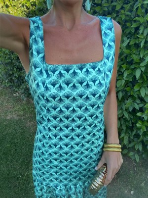 Abito verde acqua Teatinos