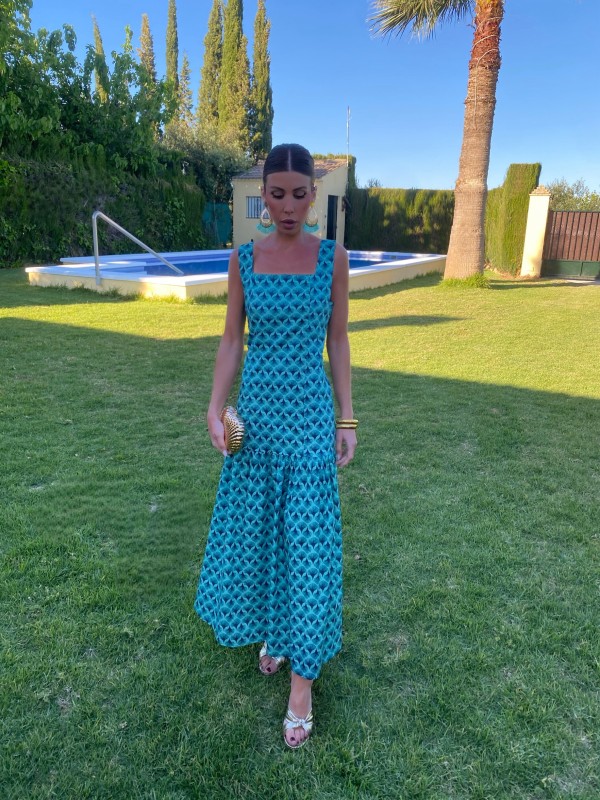 Abito verde acqua Teatinos