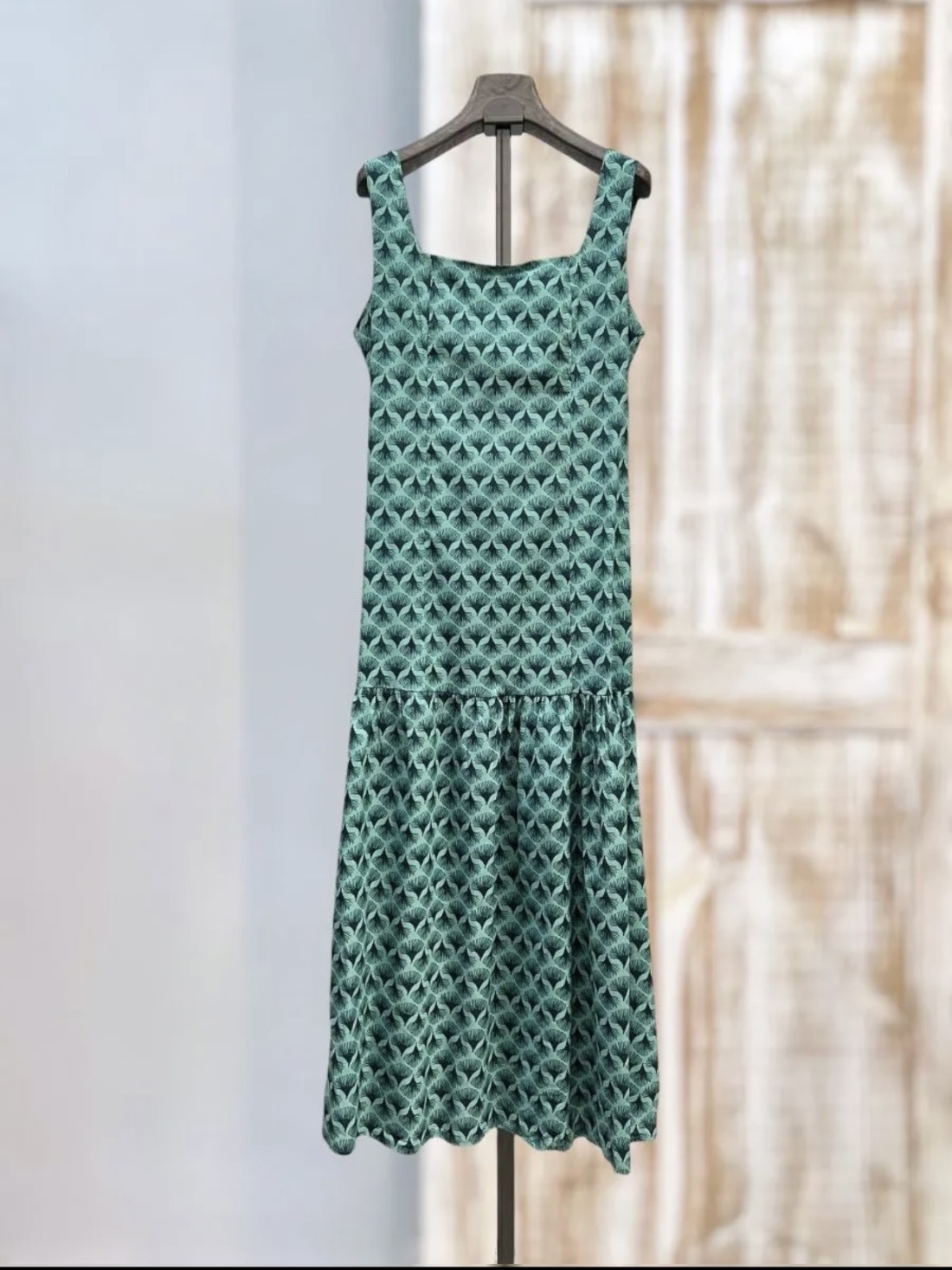 slim fit dress slacks Farm Rio Asymmetric Neck Mini Dress main image 0