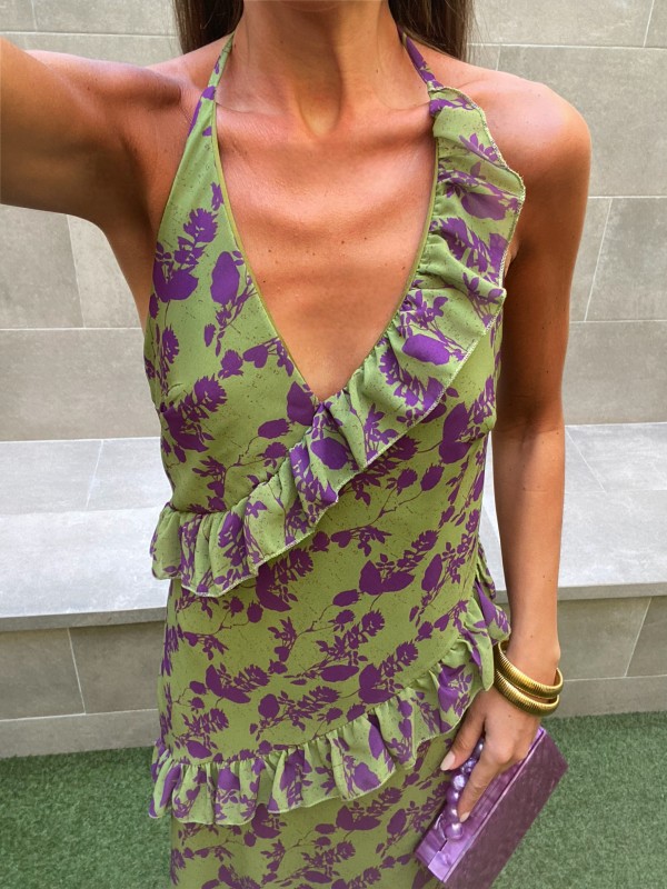 Vestido Aranda Verde