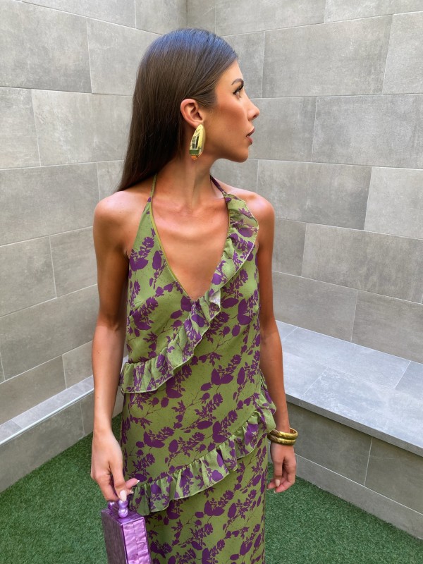 Vestido Aranda Verde