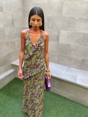 Vestido Aranda Verde