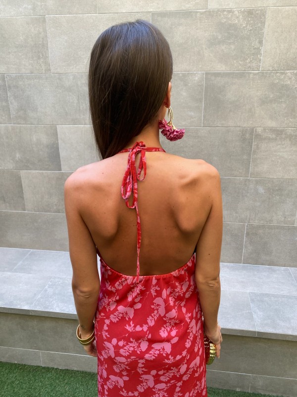 Vestido vermelho Aranda