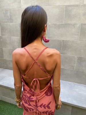 Salmon Botticelli Dress