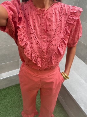 Conjunto de matrizes de corte Coral Intenso