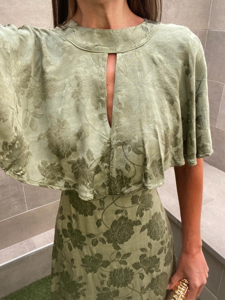 Siddhartha Green Dress