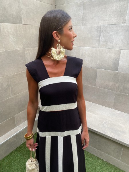 Francesca Black Dress