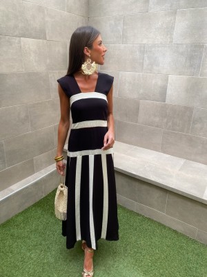 Francesca Black Dress