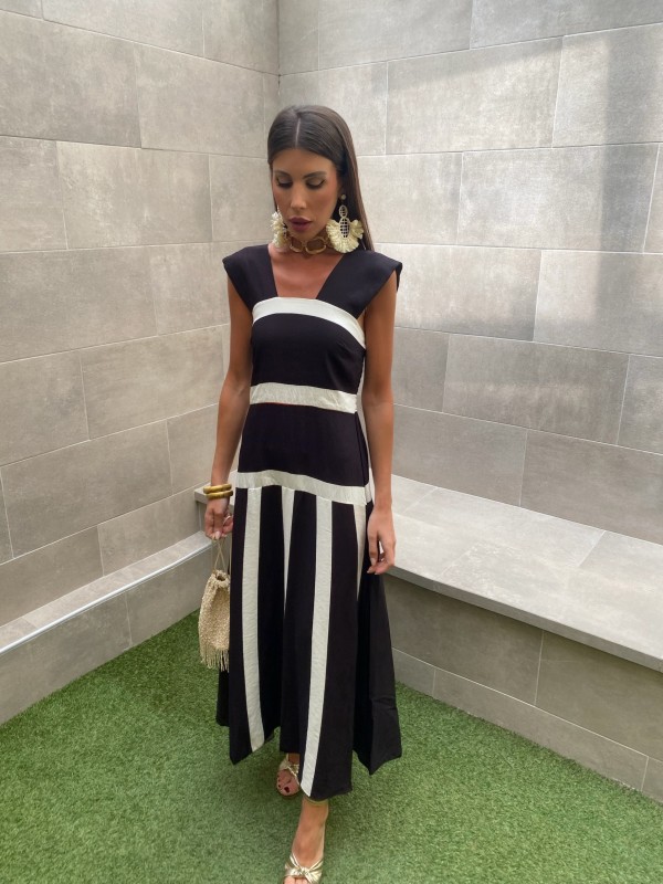 Francesca Black Dress