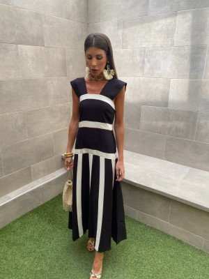 Francesca Black Dress