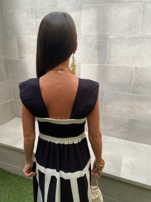 Francesca Black Dress