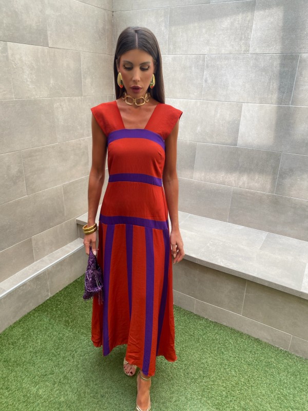 Vestido Francesca Reddish