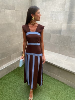 Francesca Brown Dress