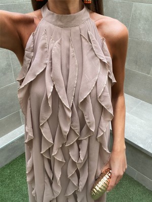 Vestido Arepa Camel