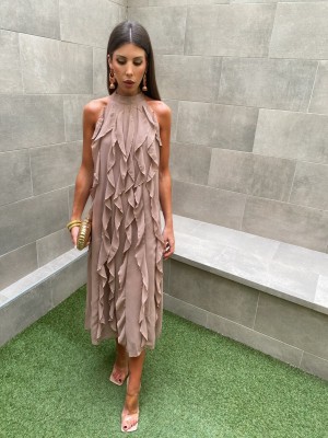 Vestido Arepa Camel