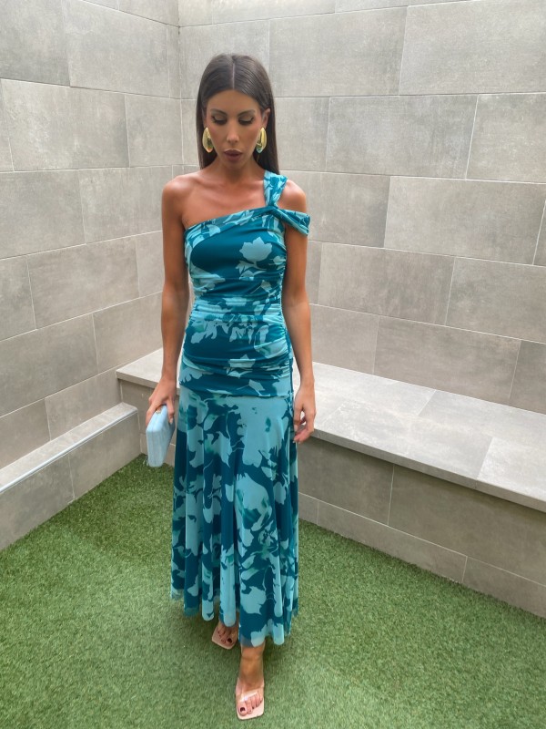 Vestido Amancia Aquamarine