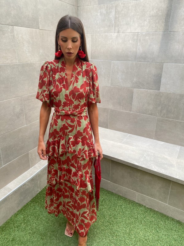 Vestido Timanfaya Olive