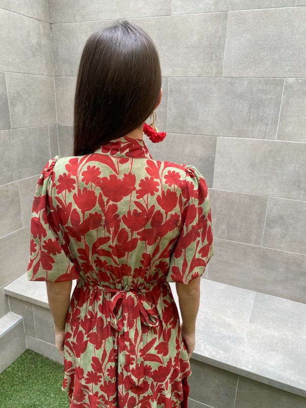 Vestido Timanfaya Olive