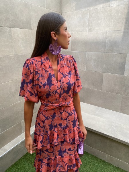 Vestido Timanfaya Morado