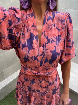 Robe violette Timanfaya