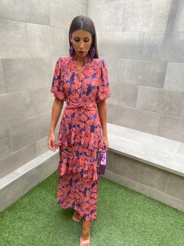 Vestido Timanfaya Morado