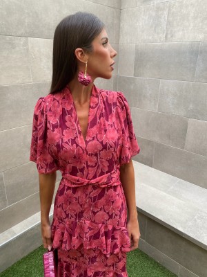Vestido Timanfaya Rosado