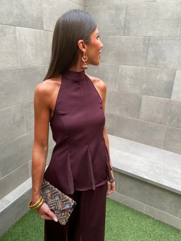 Conjunto Veneza Berinjela