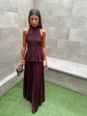 Conjunto Veneza Berinjela