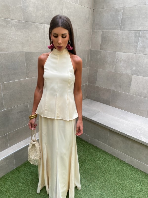 Conjunto Venicce Crema