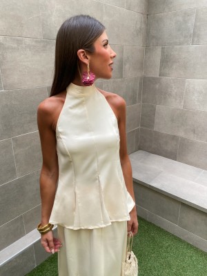 Conjunto Venicce Crema