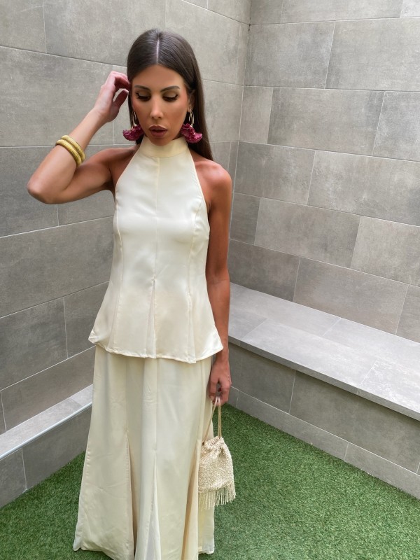 Conjunto Venicce Crema