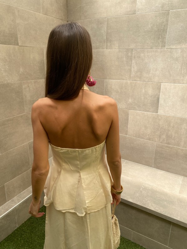 Conjunto Venicce Crema