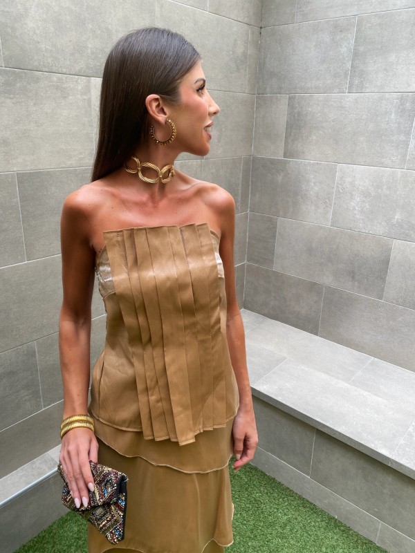 Conjunto Nasáu Cobre/Dorado