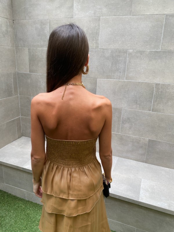 Conjunto Nasau em cobre e ouro