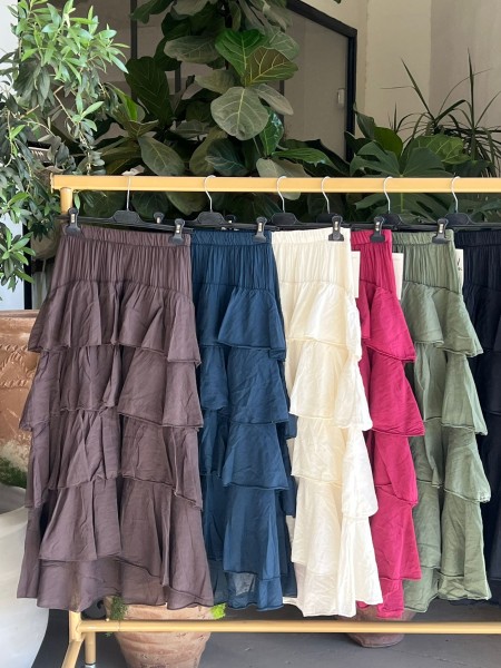 Falda Volantes (Varios Colores)