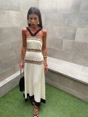 Mykonos Cream Dress