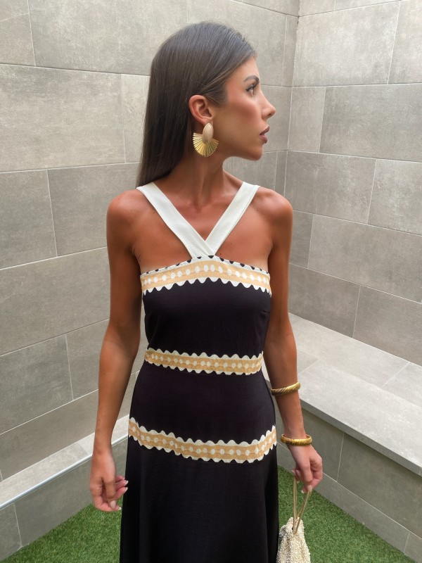 Vestido Mykonos Negro